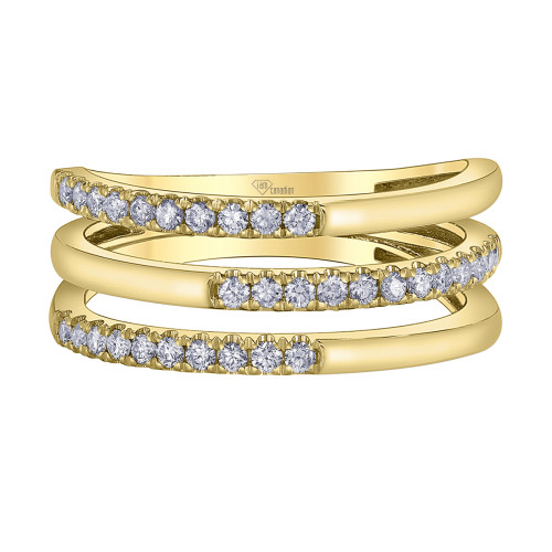 Triple Band Canadian Diamond Ring- 0.33ct TDW Triple Band Canadian Diamond Ring- 0.33ct TDW