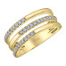 Triple Band Canadian Diamond Ring- 0.33ct TDW Triple Band Canadian Diamond Ring- 0.33ct TDW