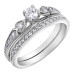 White Gold Canadian Diamond Ring- .32ct