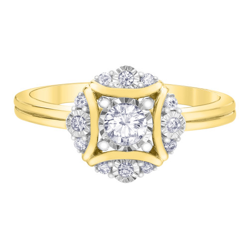 Illuminaire Diamond Cluster Ring- 0.30ct TDW