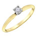 Solitaire Diamond Illuminaire Ring- 0.05ct