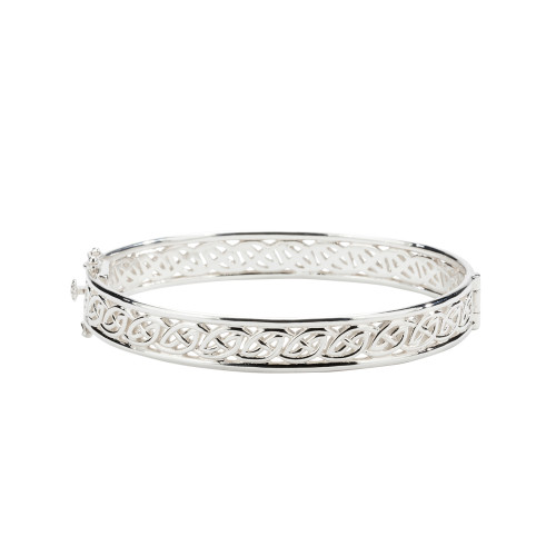 Window To The Soul Silver Bangle
