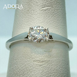 Canadian Diamond Solitaire Ring- .40ct