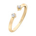 Casual Lux Open Canadian Diamond Ring- .08ct TDW