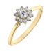 Tides of Love Canadian Diamond with Halo Ring- 0.35ct TDW