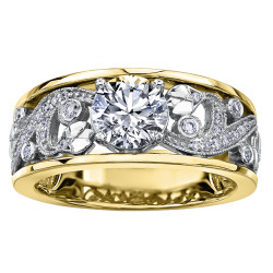 Canadian Diamond Designer Ring- .56ct