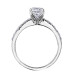 Canadian Princess Cut Diamond Ring- .88ct