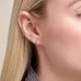 Cardinal Points Stud Earrings in 14K Yellow Gold-Plated Sterling Silver