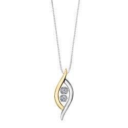 Diamond Pulse Necklace- 0.02ct TDW