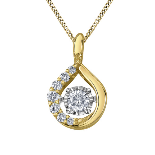 Diamond Pulse Necklace- 0.17ct TDW Diamond Pulse Necklace- 0.17ct TDW