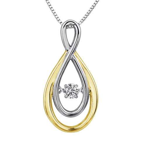 Diamond Pulse Necklace- 0.10ct