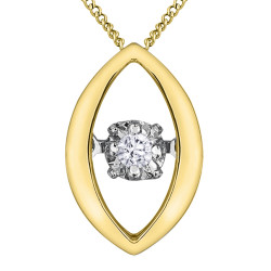 Diamond Pulse Necklace- 0.02ct