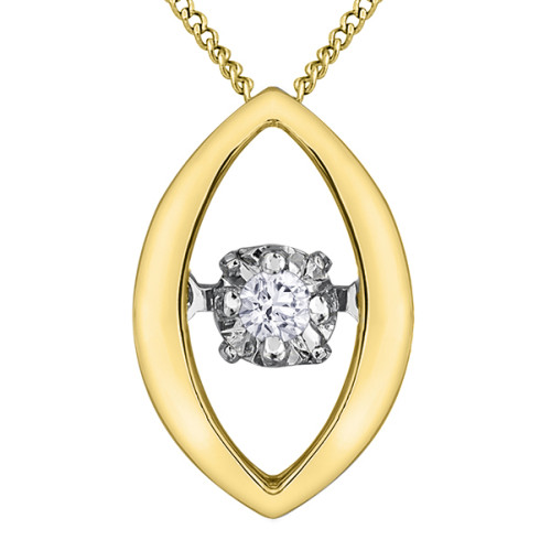 Diamond Pulse Necklace- 0.02ct