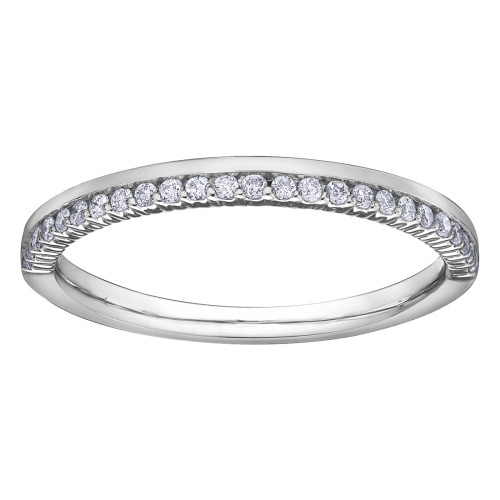 White Gold Diamond Band- 0.15ct TDW